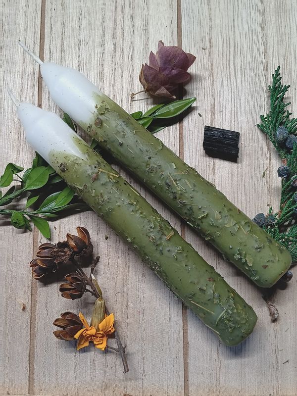 Money Herbal Intention Candles