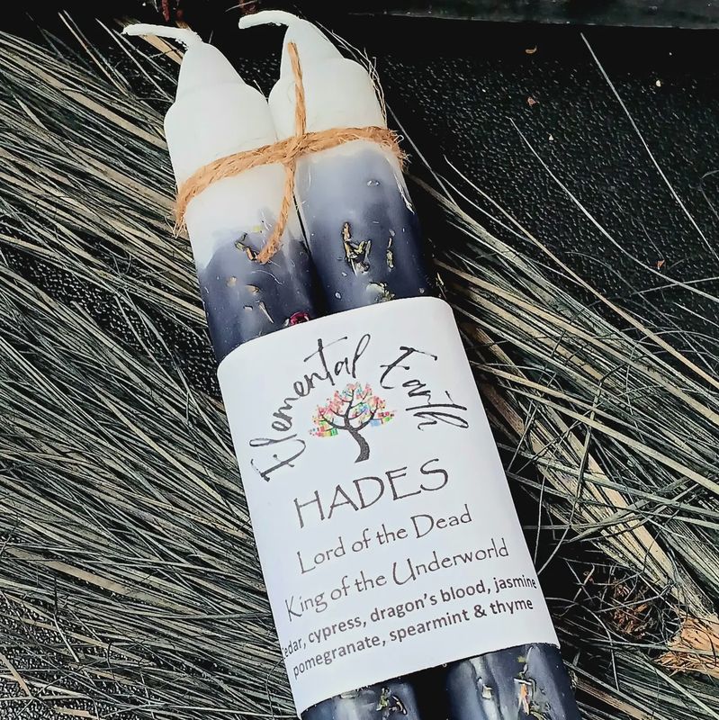 Hades Herbal Intention Candles