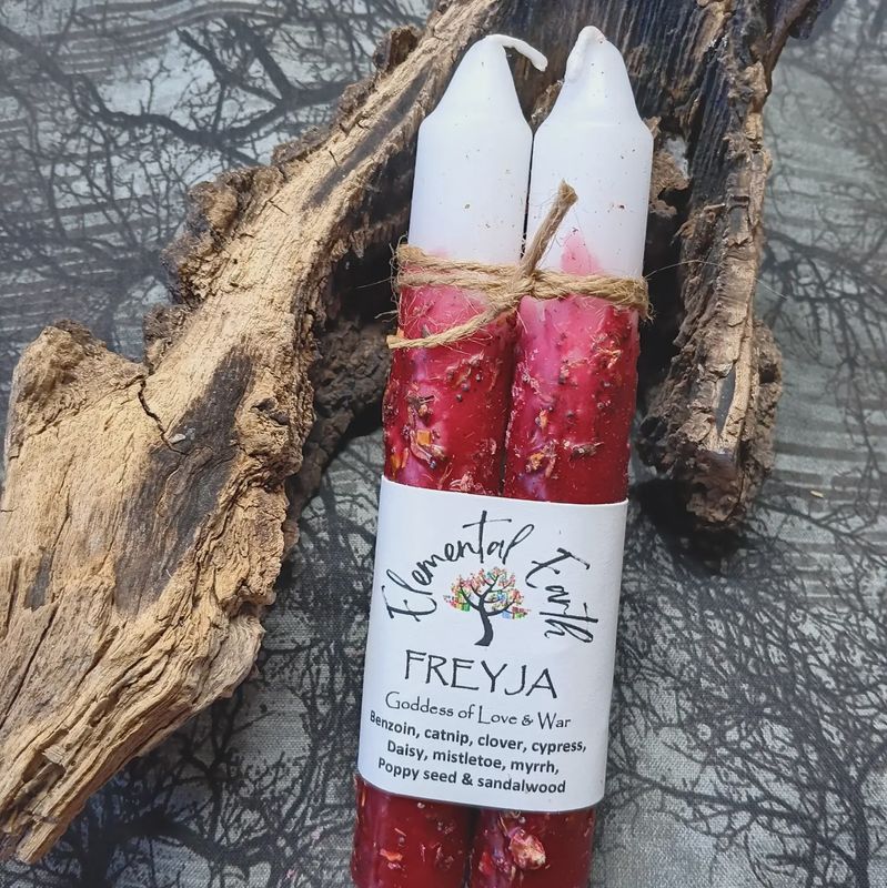 Freyja Herbal Intention Candles