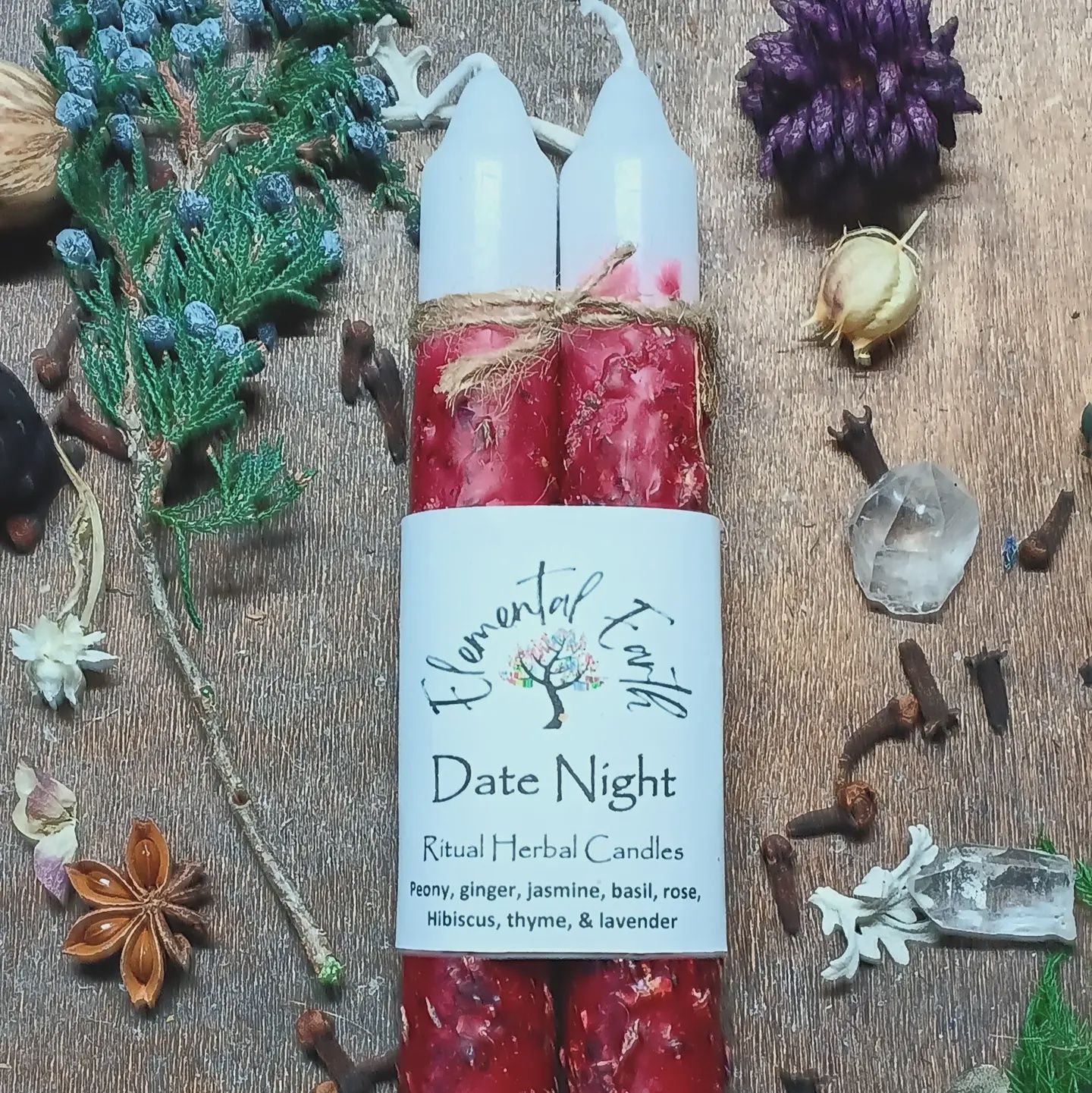 Date Night Herbal Intention Candles