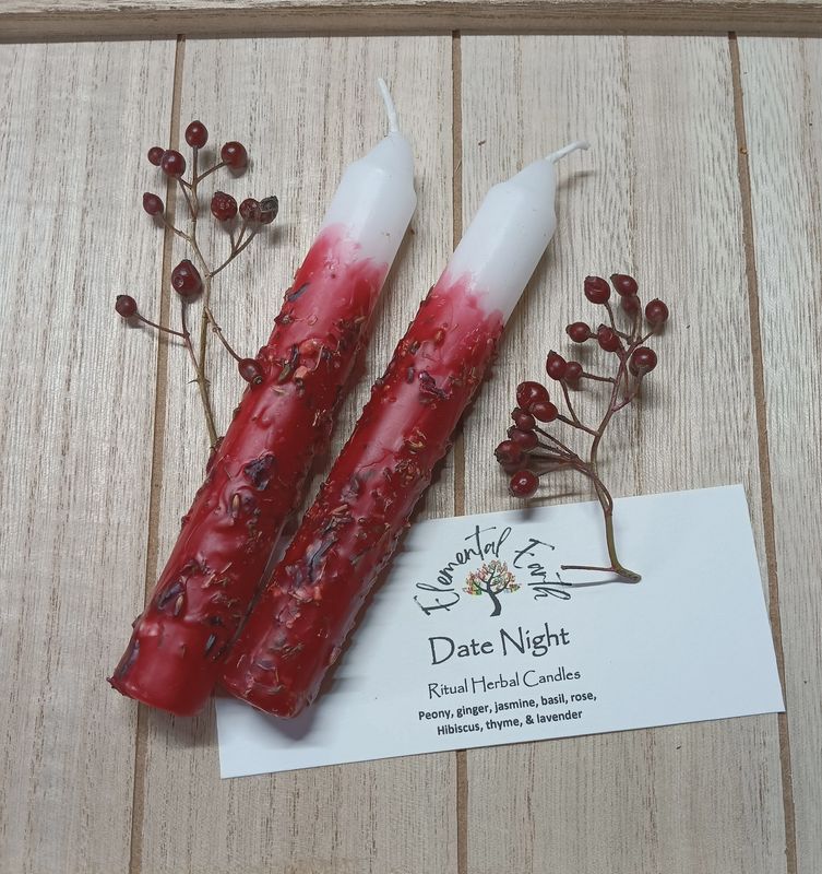 Date Night Herbal Intention Candles