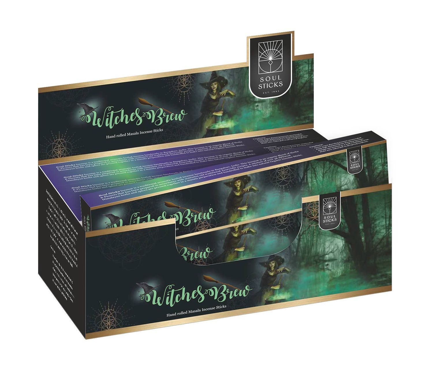 Masala Incense Sticks - Witches Brew Soul Sticks