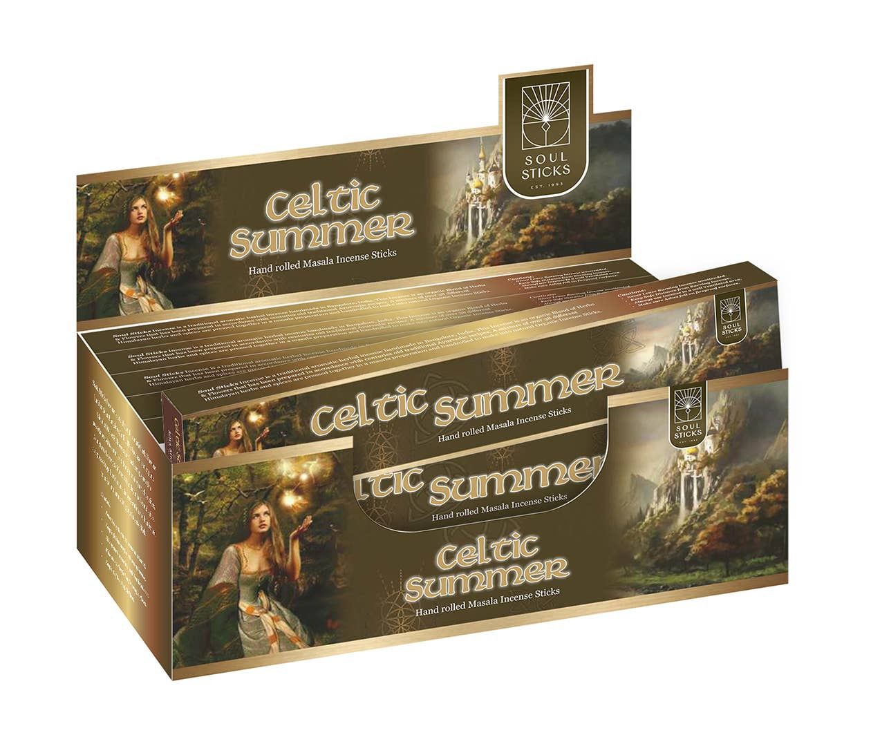 Masala Incense Sticks - Soul Sticks Celtic Summer