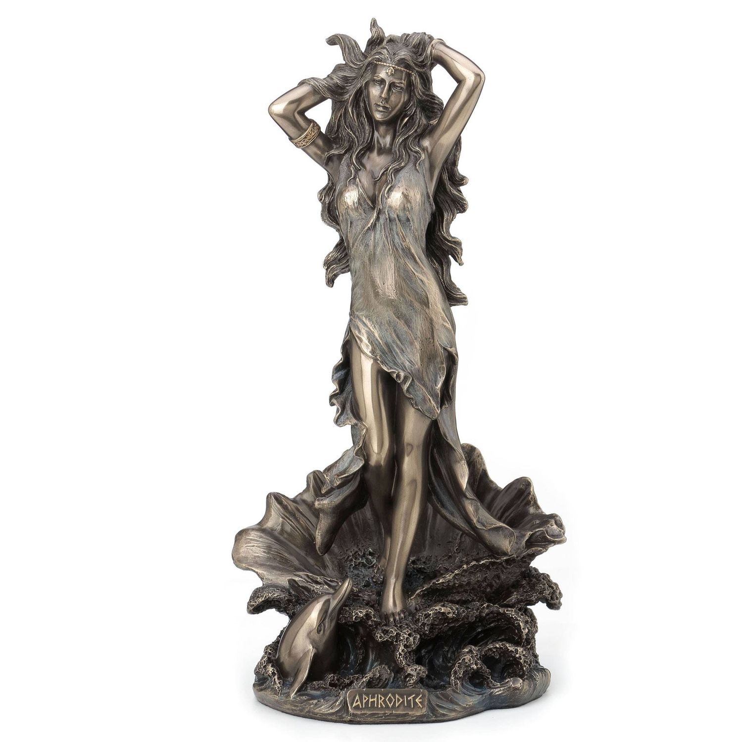 11 3/8 Inches Aphrodite Rising From The Sea