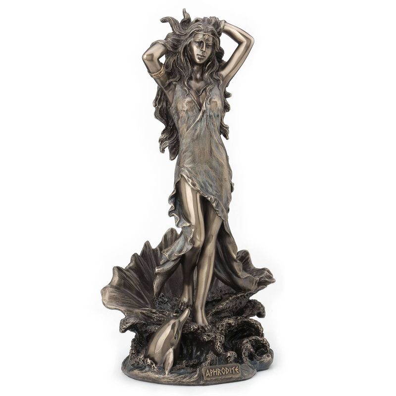 11 3/8 Inches Aphrodite Rising From The Sea