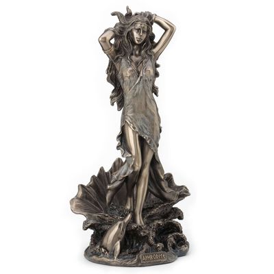 11 3/8 Inches Aphrodite Rising From The Sea