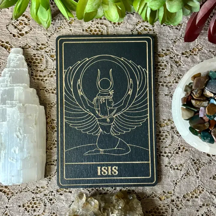 Isis Deity Card
