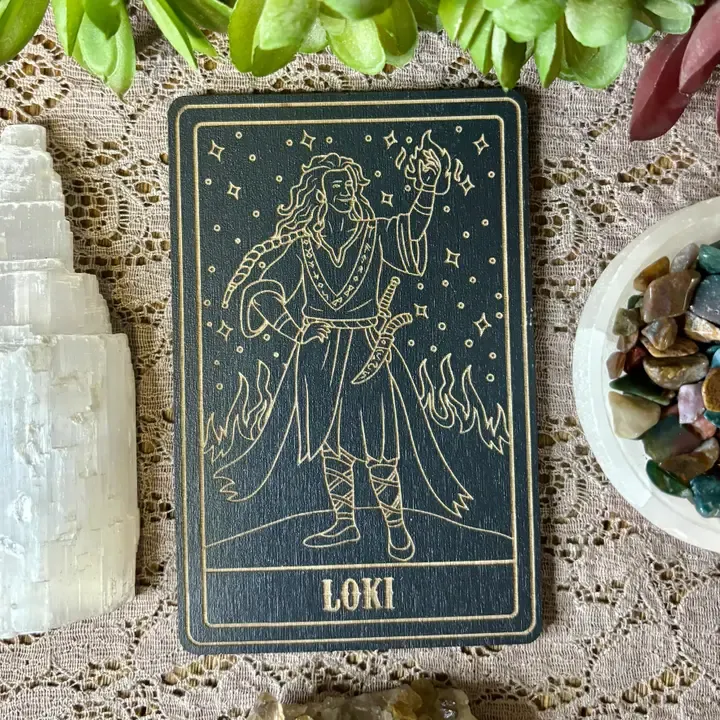 Loki Deity Card