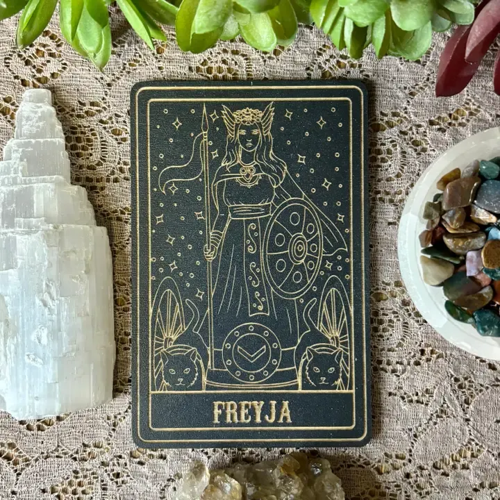 Freyja Deity Card
