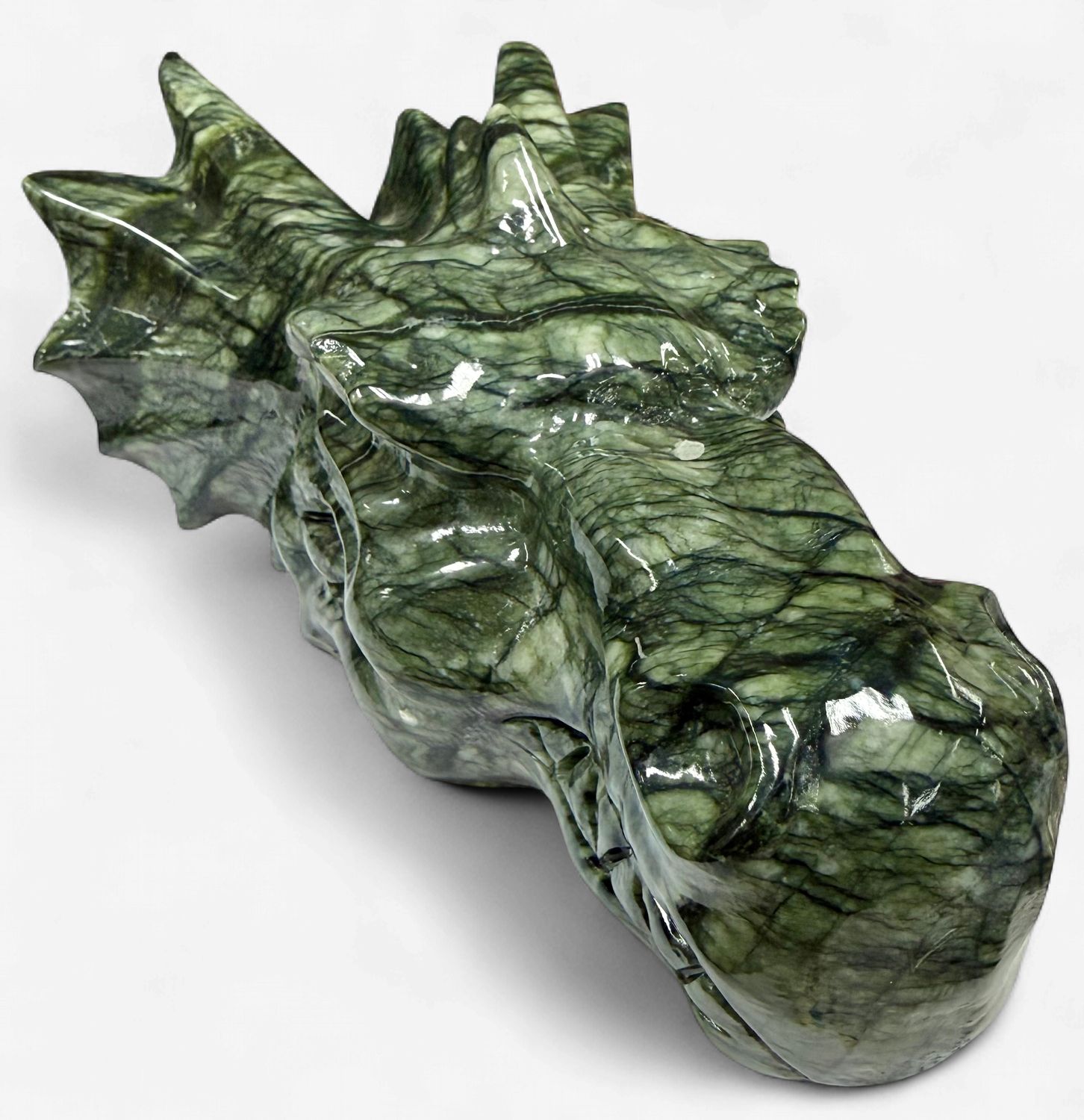 Large Serpentine Dragon Head