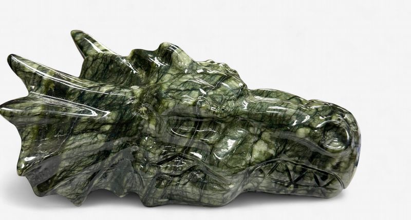 Large Serpentine Dragon Head