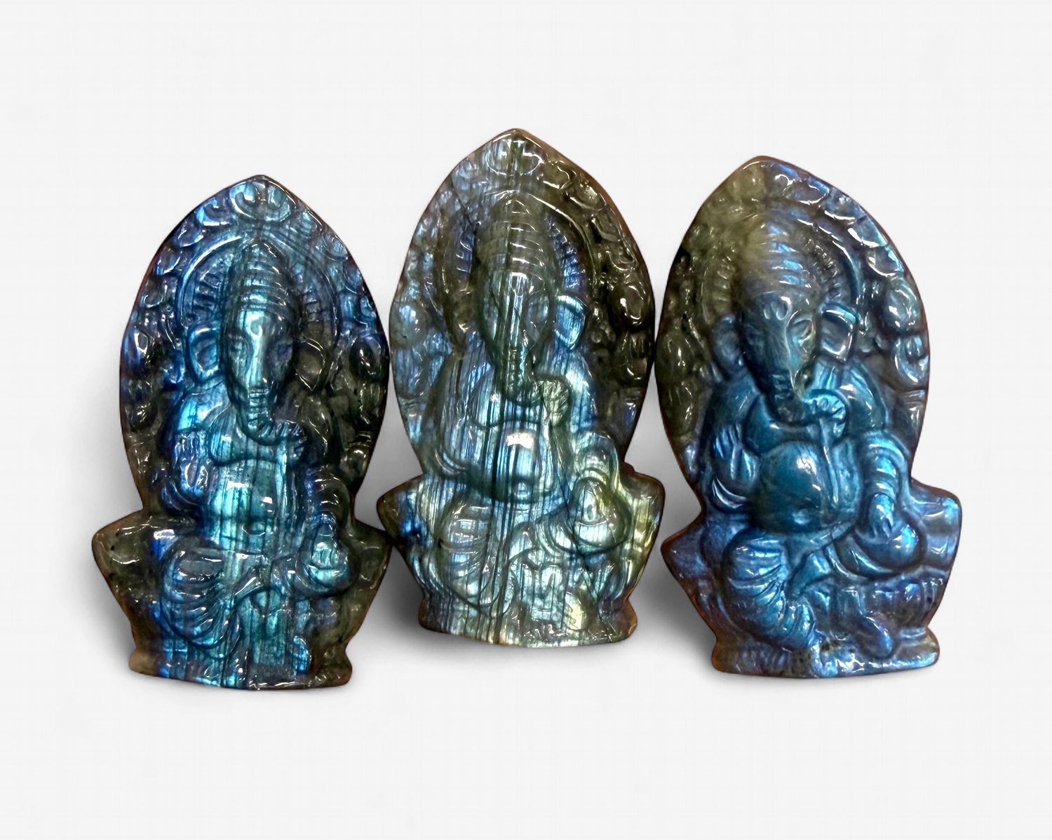 Small Labradorite Ganesha