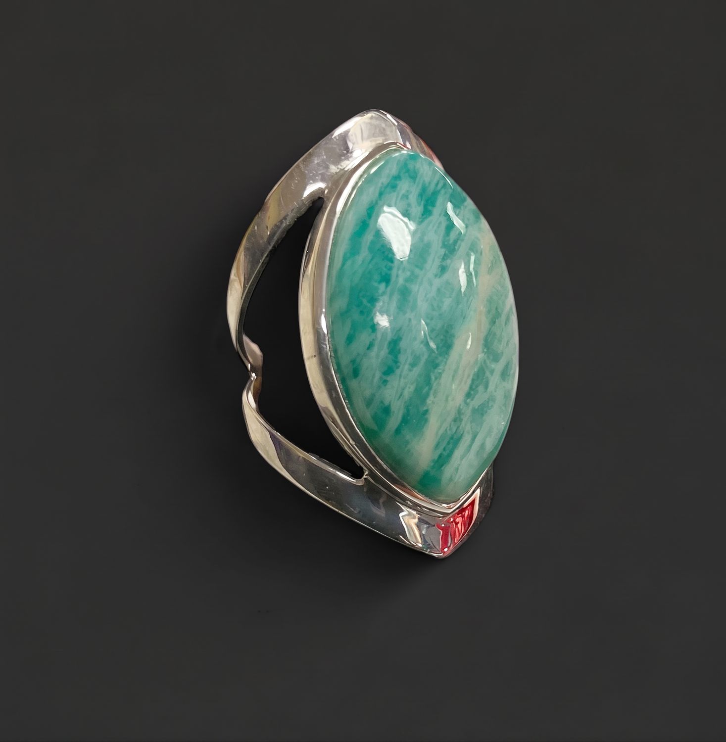 Marquesa Amazonite Ring sz 9