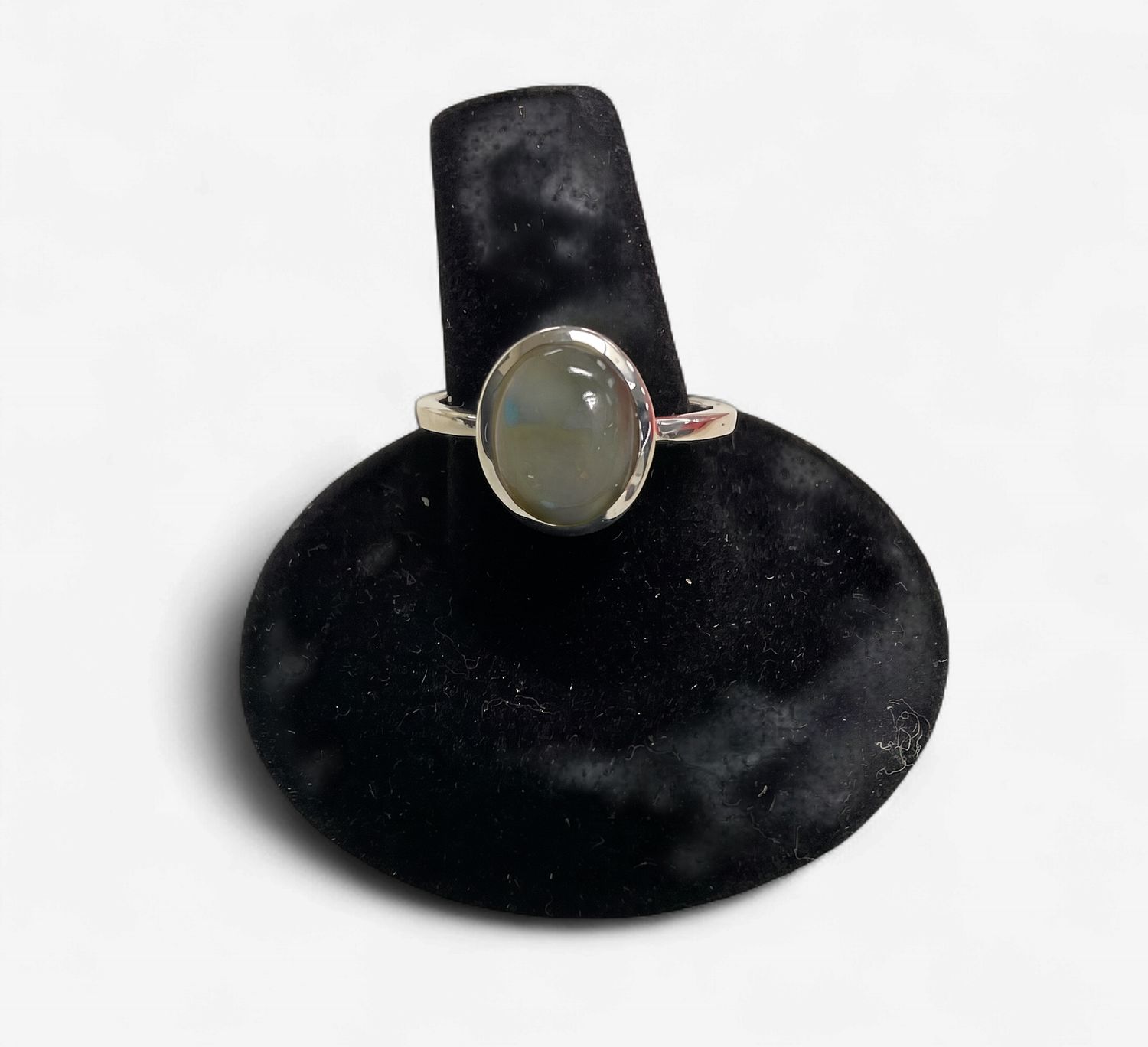 Stone Power Labradorite Ring sz 9
