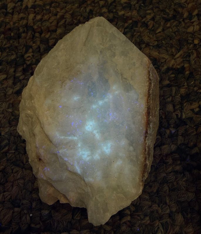 Raw Lightning Cloud Calcite