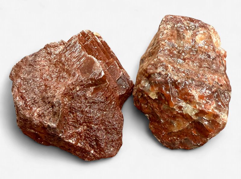 Raw Red Calcite
