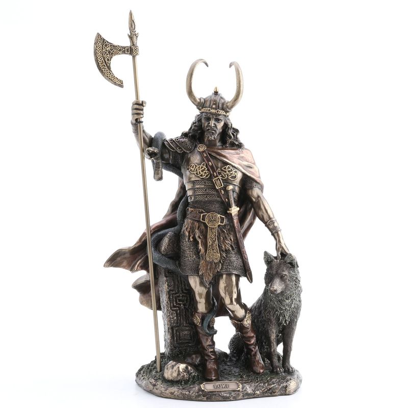 13 3/4 Inches Norse God Loki CCB