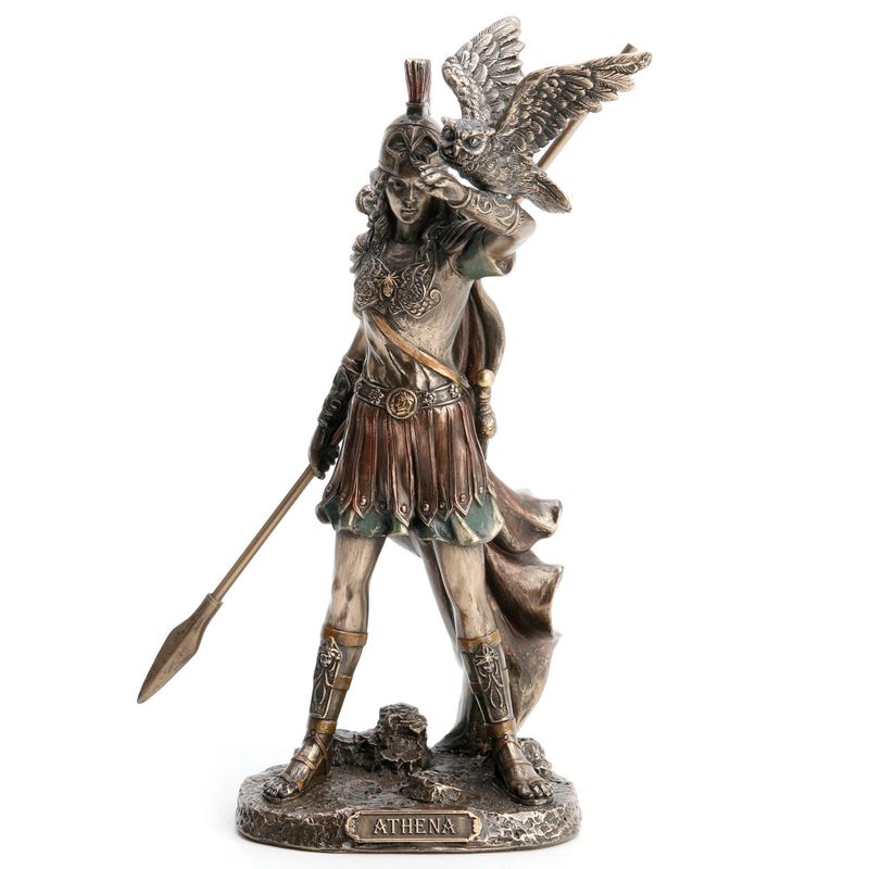 7 7/8 Inches Athena Greek Goddess Of Wisdom CCB