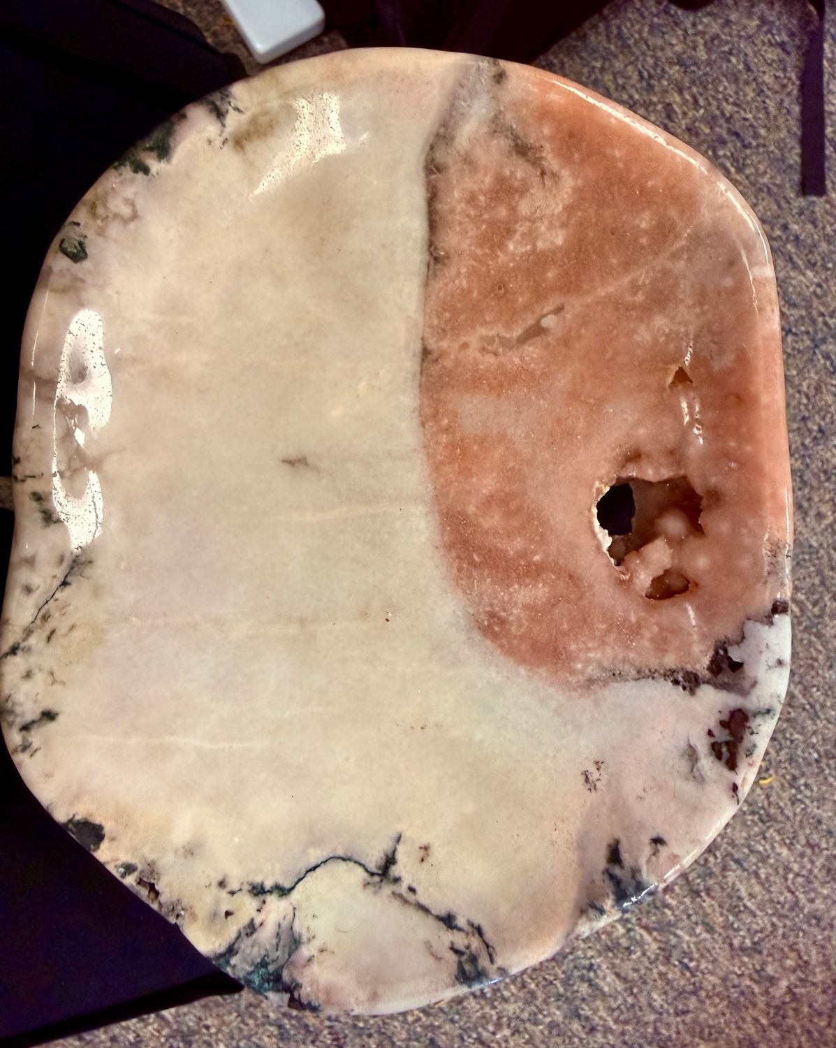 Pink Amethyst Altar Dish