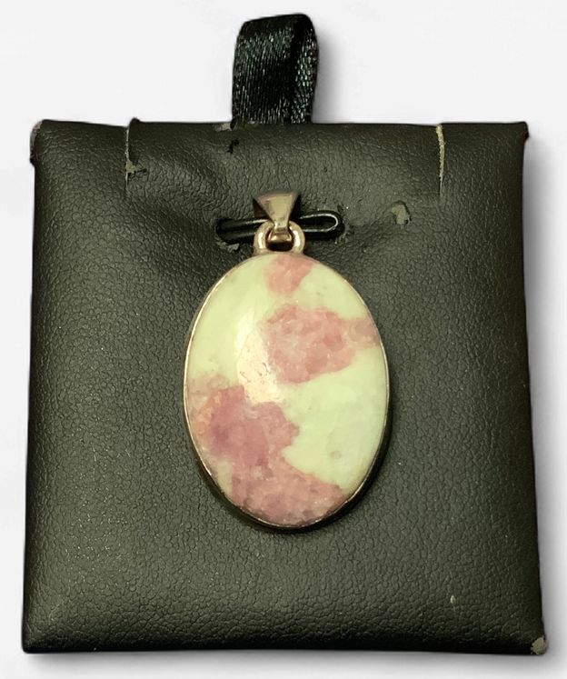 Pink Tourmaline Sterling Pendant