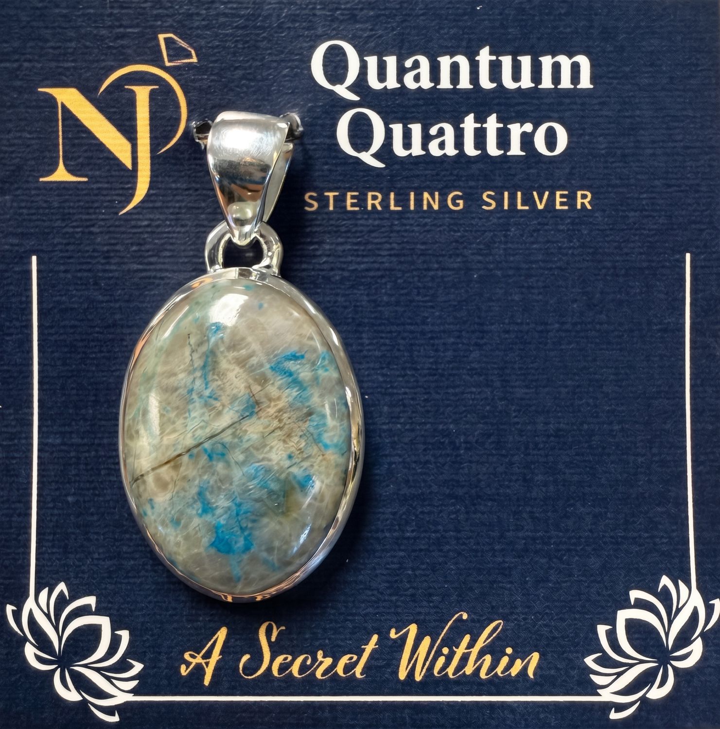 Quantum Quattro Sterling Pendant