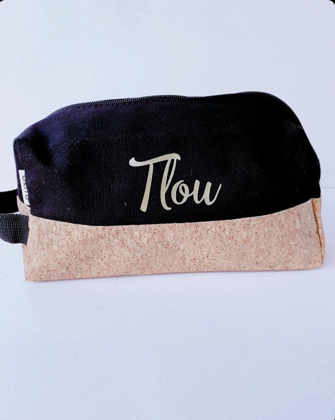 Ladies Cork Cosmetic Bag