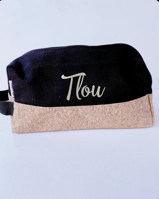 Ladies Cork Cosmetic Bag