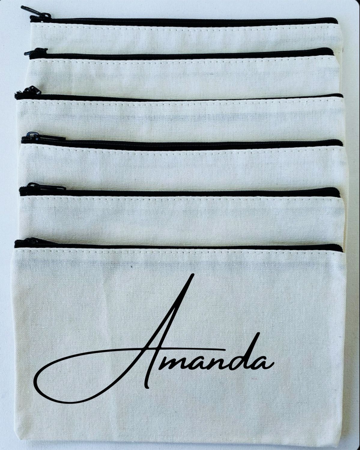 Canvas Cosmetic Bag