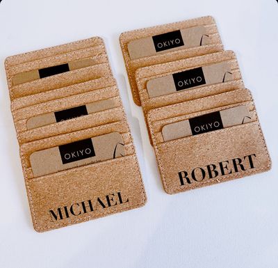 Cork Card Holder