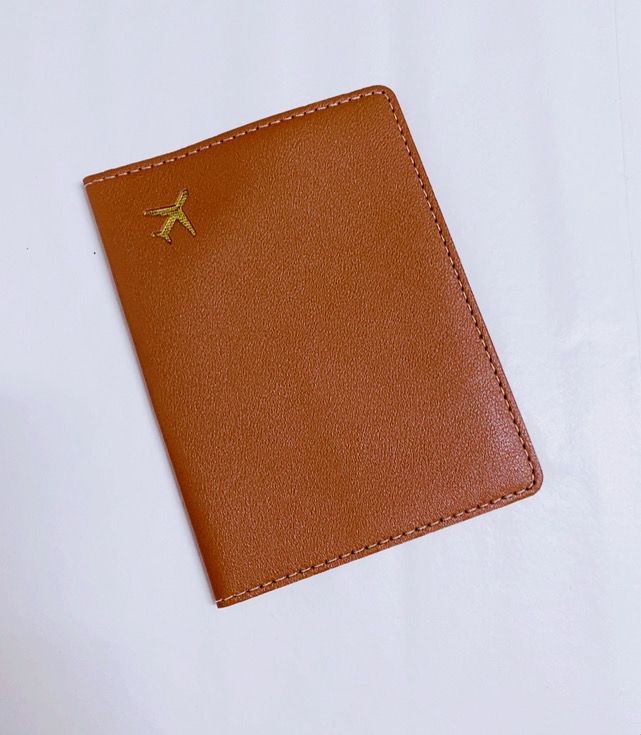 Passport Cover - Camel