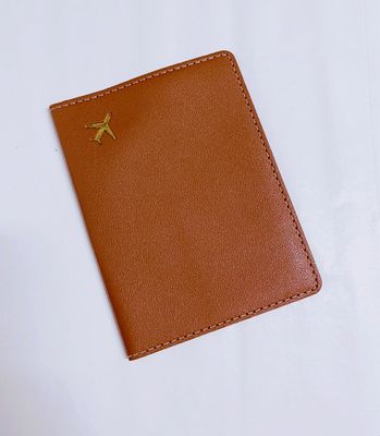 Passport Cover - Camel