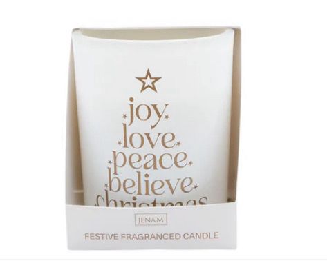 Festive Fragranced Candle - 200g (8 x 9.5cm)
