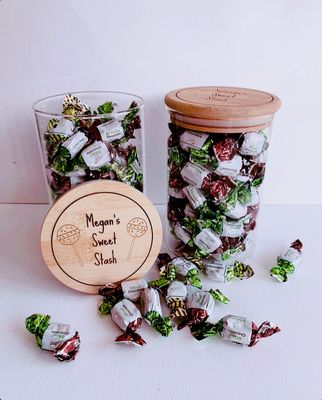 Engraved Sweet Jar