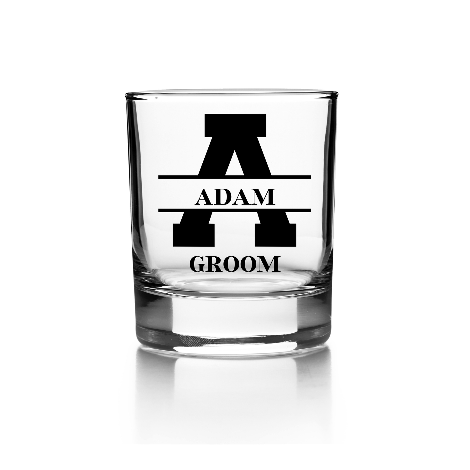 Whiskey Glass - Monogram
