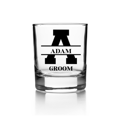 Whiskey Glass - Monogram