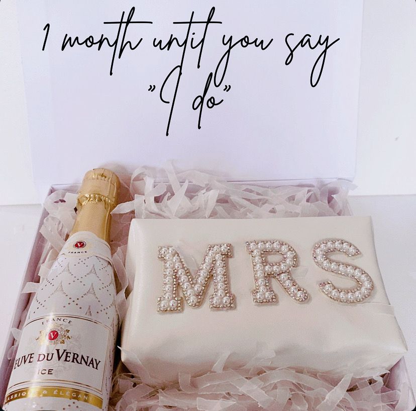 Bride gift - 1 Month Until You Say “I Do”