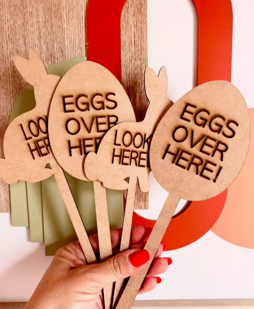 Easter Hunt Signs