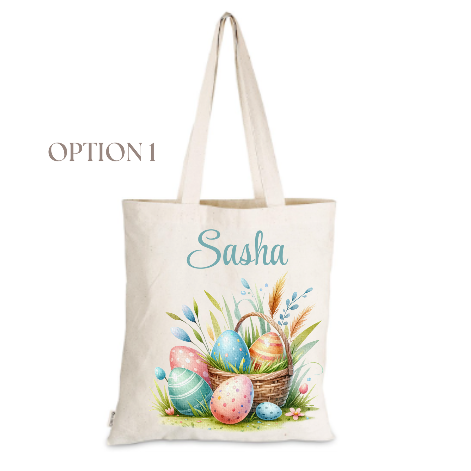 Easter Cotton Tote Bag
