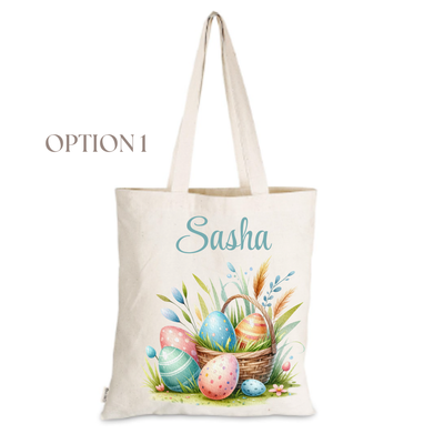 Easter Cotton Tote Bag