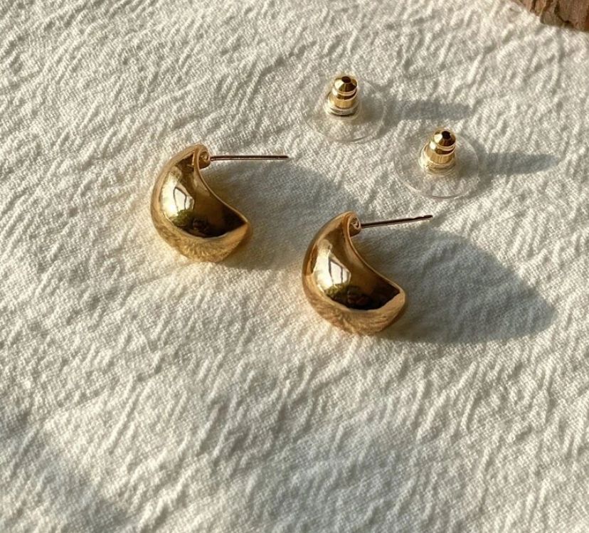 Gold Small Hoop Earrings