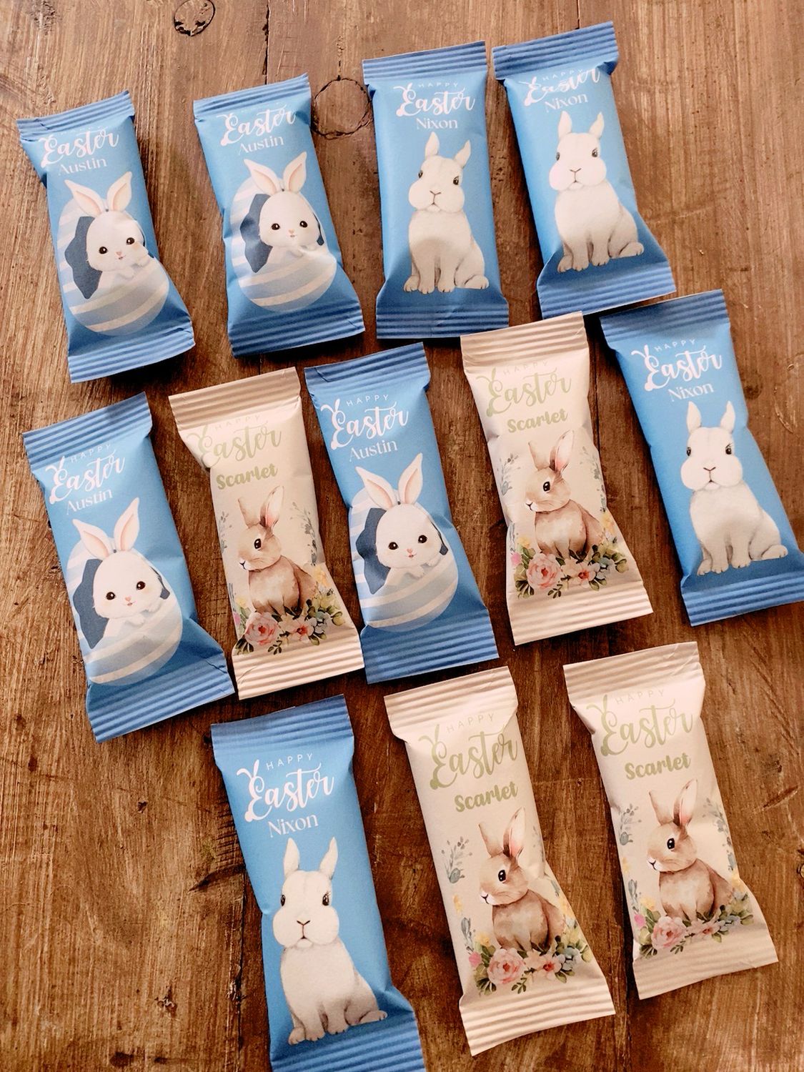 Personalised Easter Marshmallows (set Of 4)