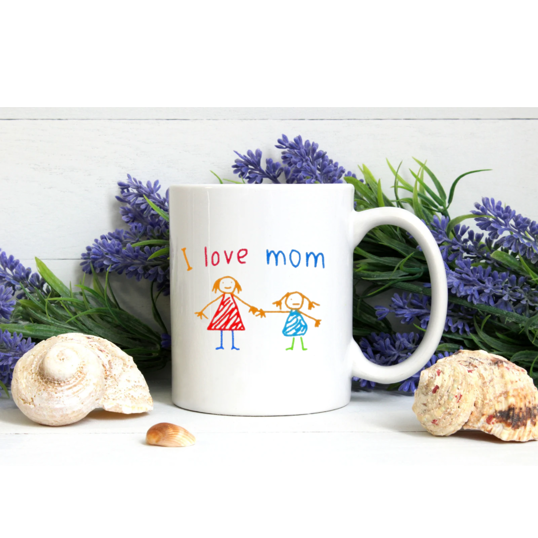 Personalised Kids Drawing Mug