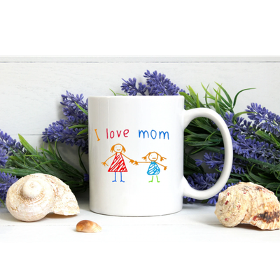 Personalised Kids Drawing Mug