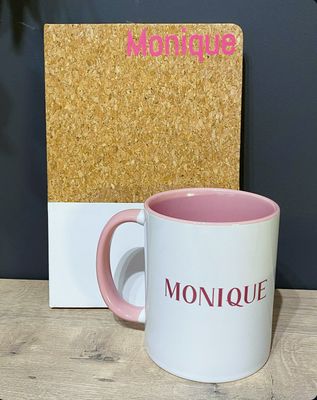 Notebook And Mug Duo - Pink