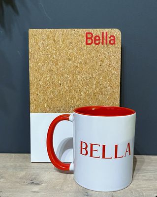 Notebook And Mug Duo - Red