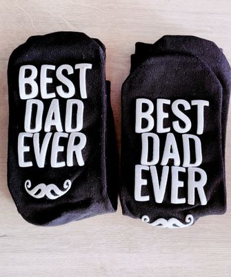 Novelty Socks - Non Slip Best Dad