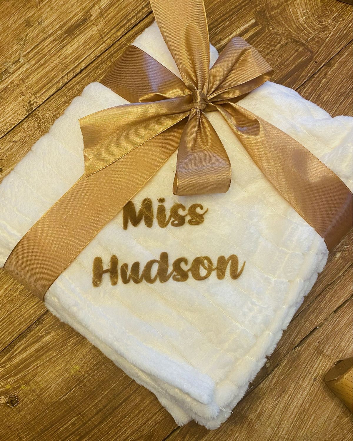 Personalised Baby Blanket