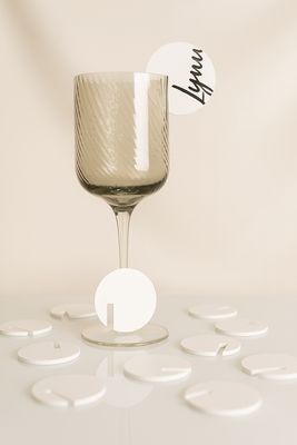 Acrylic Glass Tags - Blank