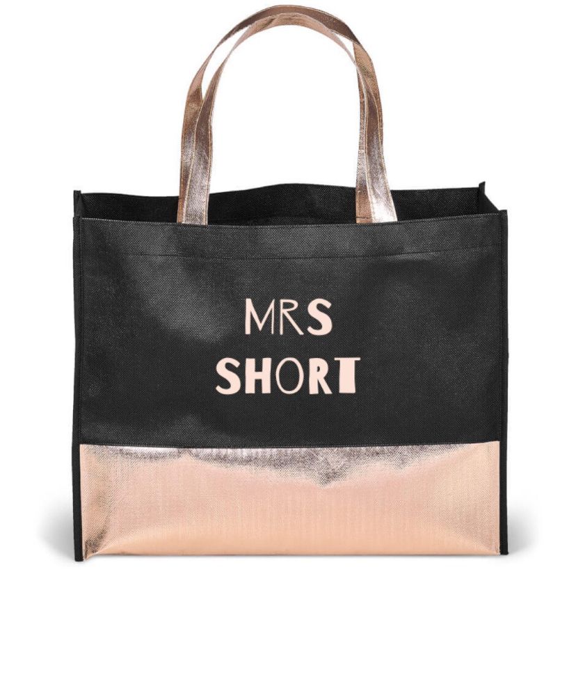 Non Woven Shopper - Rose Gold