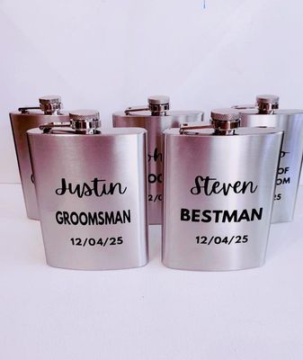Hip Flask - Stainless Steel